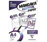Papier MANGA, A4, 15 feuilles, blanc
