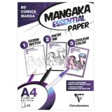Papier MANGA, A4, 15 feuilles, blanc