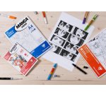 Bloc de papier Layout MANGA ILLUSTRATIONS, A5