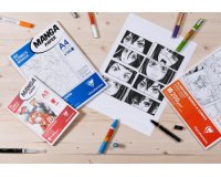 Papierblok Layout MANGA ILLUSTRATIONS, A3