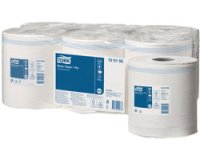 TORK Rouleau nettoyant multi-usage, 1 couche, 300 m, blanc