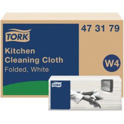 TORK Chiffon de nettoyage pour cuisine, 415 x 355 mm, blanc