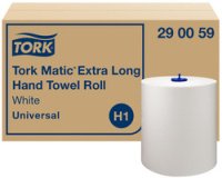 TORK Matic Rouleau d'essuie-mains, 1 couche, 280 m, blanc