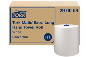 TORK Matic Rouleau d'essuie-mains, 1 couche, 280 m, blanc