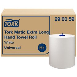 TORK Matic Rouleau d'essuie-mains, 1 couche, 280 m, blanc