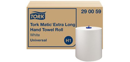TORK Matic Rouleau d'essuie-mains, 1 couche, 280 m, blanc