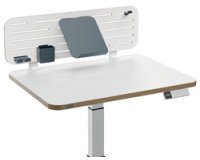 Panneau organiseur de bureau, grand, blanc