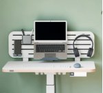 Panneau organiseur de bureau, grand, blanc