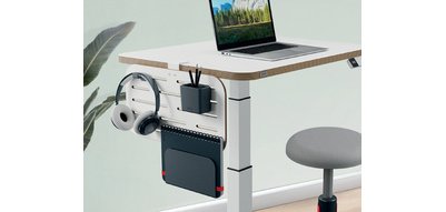 Panneau organiseur de bureau, petit, blanc