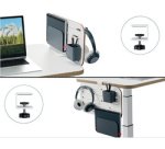 Panneau organiseur de bureau, petit, blanc