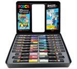 Marqueur à pigment 'MANGA HERO', mallette métal de 20