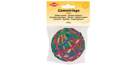 Balle de bracelets caoutchouc, couleurs assorties