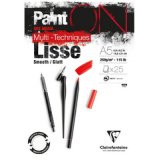 Bloc papier dessin Paint'ON Lisse, A3, blanc