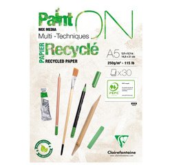 Blok tekenpapier Paint'ON Recycled, A3