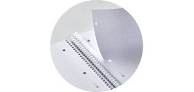 Cahier à spirale 'Notebook EMOTIONS', A4, bleu