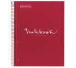 Cahier à spirale 'Notebook EMOTIONS', A4