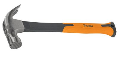 Carpenter's hammer, 450 g, anthracite/orange