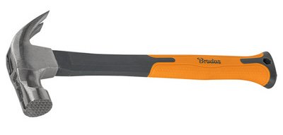 Marteau de charpentier, 450 g, anthracite/orange