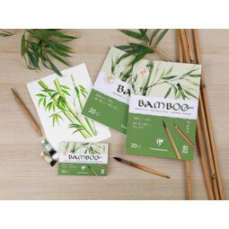 Bloc de papier aquarelle BAMBOO, 250 g/m2, A5