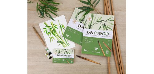 Blok aquarelpapier BAMBOO, 250 g/m2, A4