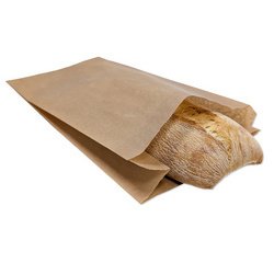 Zak met balg, 100 x 40 x 600 mm, bruin