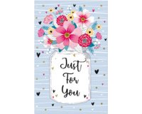 Carte de voeux Goldelicious 'Just for You'