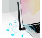 Adaptateur USB-Bluetooth 5.3 avec antenne, noir