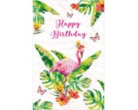 Carte d'anniversaire Wish and Bloom 'Flamant rose'