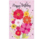 Carte d'anniversaire Goldelicious 'Bouquet'