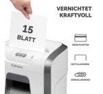 Destructeur de documents Powershred 15C, blanc