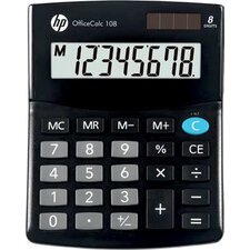 hp Calculatrice de bureau 'OfficeCalc 108', noir