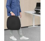 Coussin d'assise confort Breyta, noir