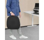 Coussin d'assise en biseau Breyta, noir