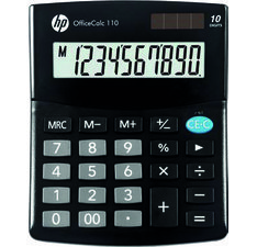 Calculatrice de bureau 'OfficeCalc 110', noir