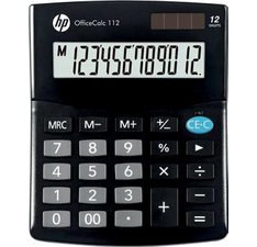Calculatrice de bureau 'OfficeCalc 112', noir