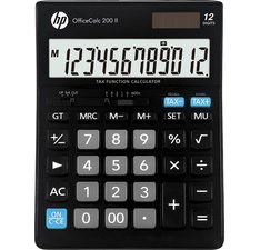 Calculatrice de bureau 'OfficeCalc 200 II', noir