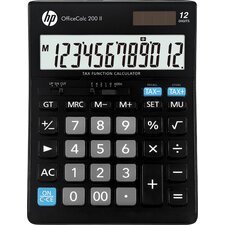 hp Calculatrice de bureau 'OfficeCalc 200 II', noir