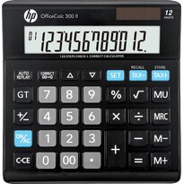 hp Calculatrice de bureau 'OfficeCalc 300 II', noir