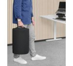 Repose-pieds Breyta, avec fonction bascule, noir