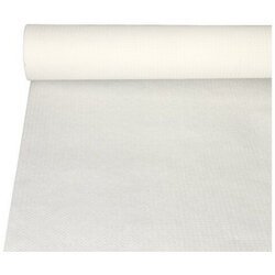 Nappe en papier, sur rouleau, blanc