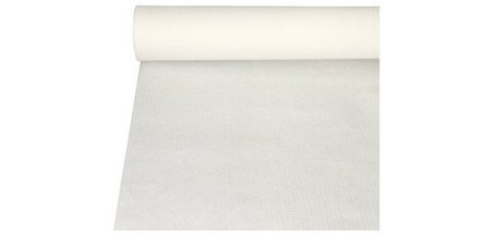 Nappe en papier, sur rouleau, blanc