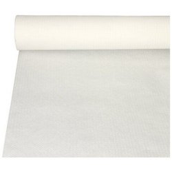 Nappe en papier, sur rouleau, blanc