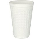 Gobelet isotherme en plastique , 0,25 l, blanc