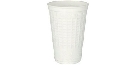 Gobelet isotherme en plastique , 0,25 l, blanc