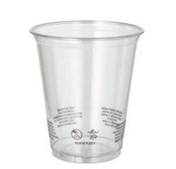 Gobelet en plastique, PET, 0,3 l, transparent