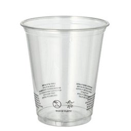 Gobelet en plastique, PET, 0,4 l, transparent