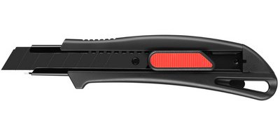 Cutter HM-100.18, boîtier en plastique, noir