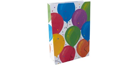 Pochette cadeau 'Ballon', 190 x 280 x 70 mm