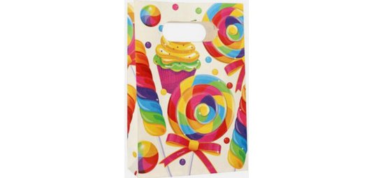 Pochette cadeau 'Candies', 140 x 210 x 60 mm