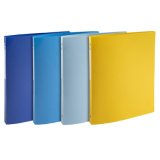 Classeur 2 anneaux 15mm polypropylène recyclé BeeBlue - A4 - Couleurs assorties